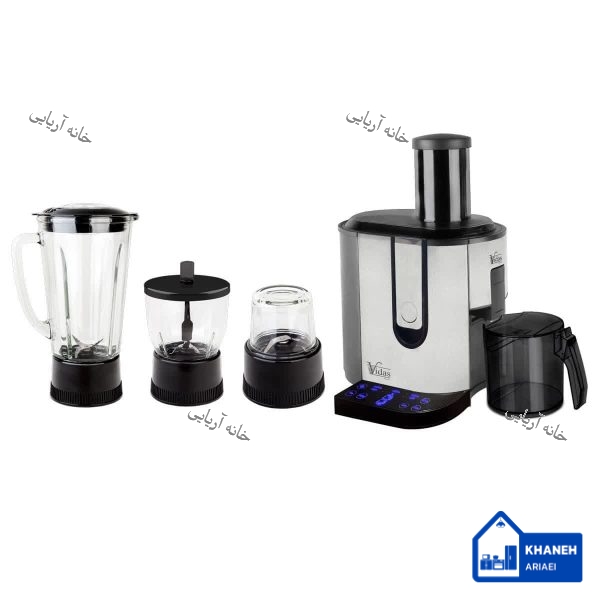 معرفی آبمیوه‌گیری ویداس چهارکاره لمسی مدل 3617