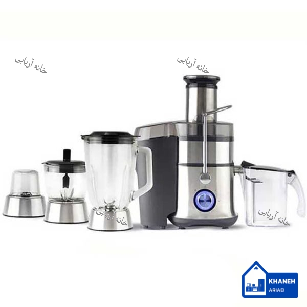 آبمیوه‌گیری 4 کاره روگن مدل RU-1240 | ترکیبی از قدرت و کارایی در آشپزخانه شما